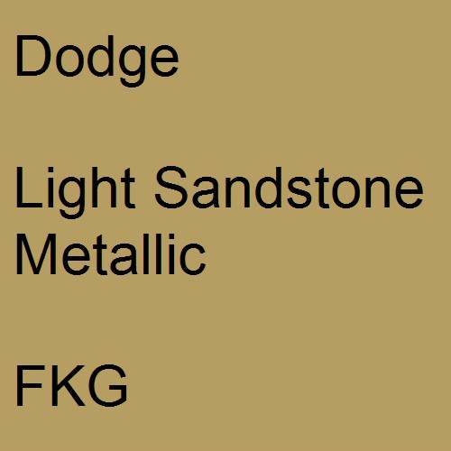 Dodge, Light Sandstone Metallic, FKG.